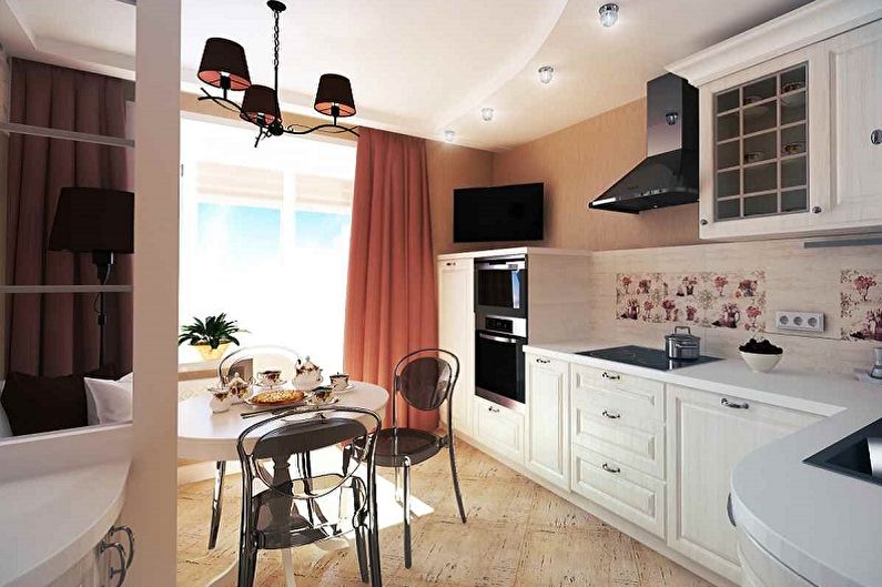 Design kuchyně 15 m² - Foto