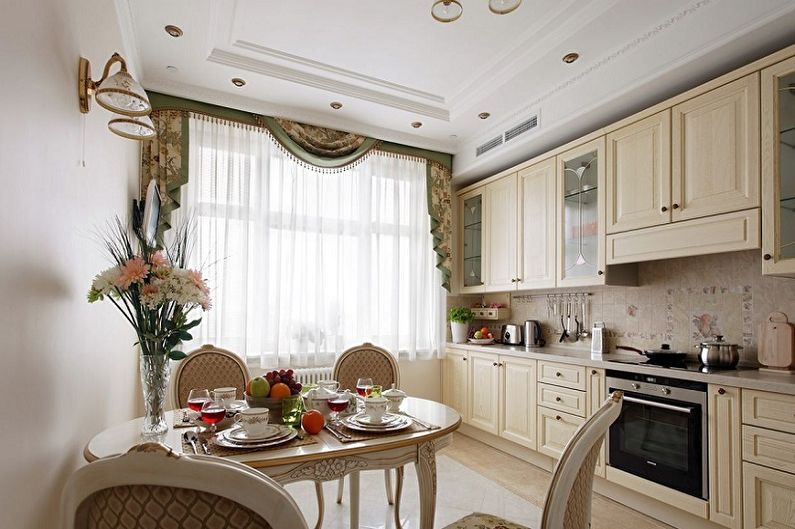 Virtuves dizains 15 kv.m. - Foto