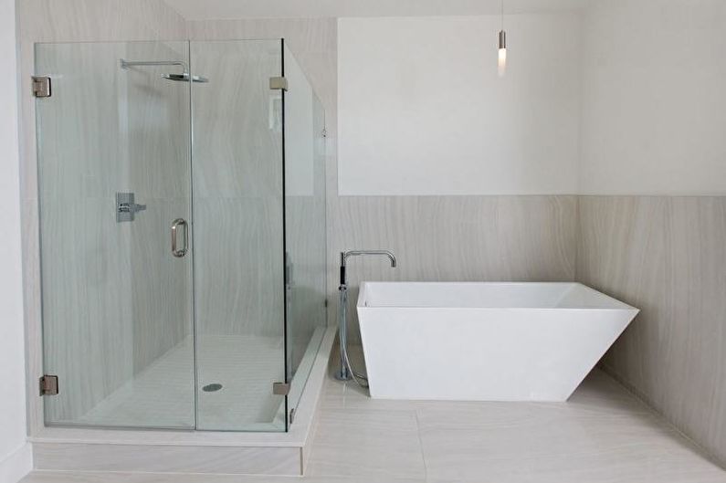 Kylpyhuone suihkulla - Suihkun valinta