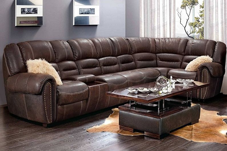Modulārie dīvāni - foto