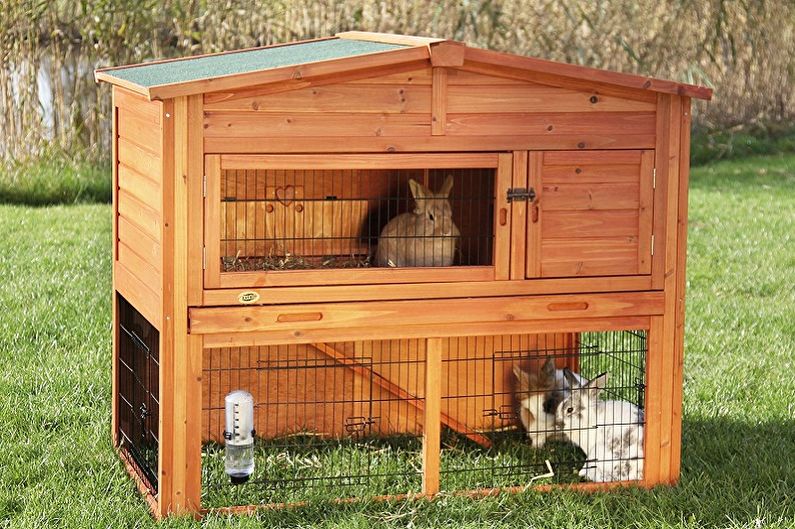 DIY Klatki dla królików - Rodzaje