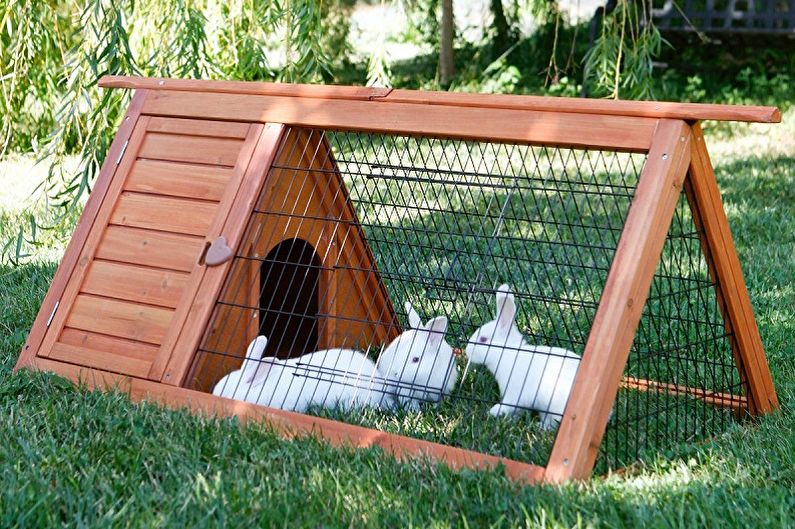Cages de lapin bricolage - Types