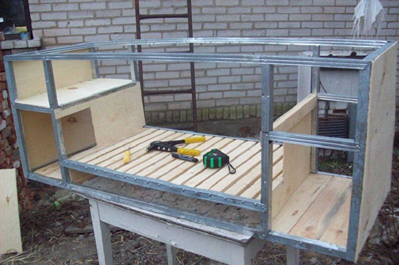Cuști de iepure DIY - Construcții