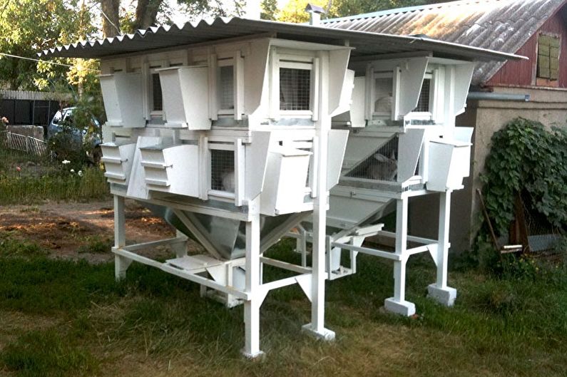 DIY κλουβιά κουνελιών - φωτογραφία