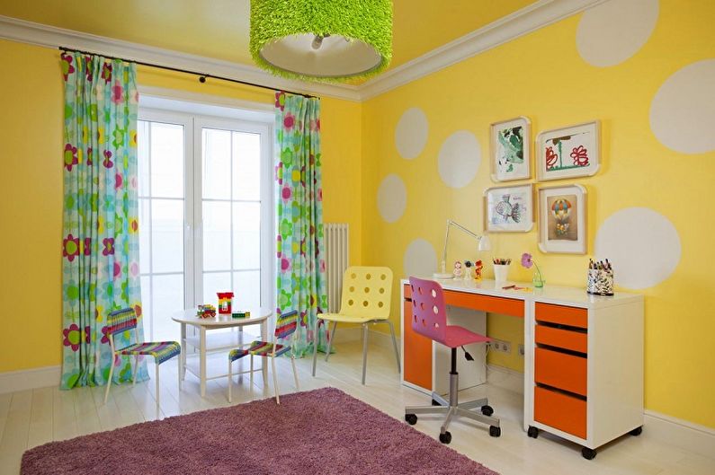 Paint for walls in a nursery