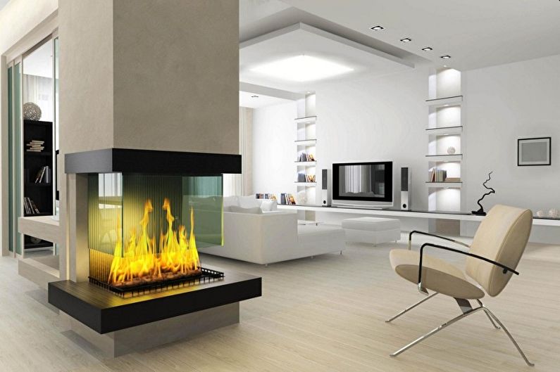 High-tech Living Room Design Funktioner
