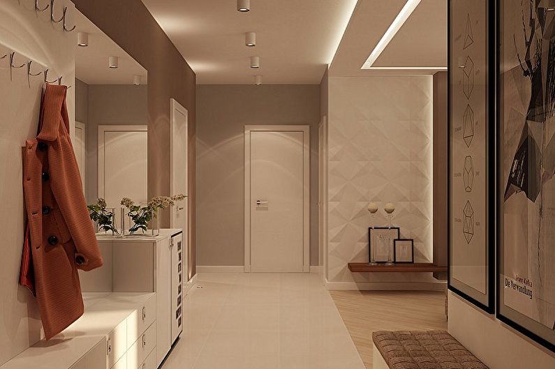 Coridor în apartament - fotografie de design interior