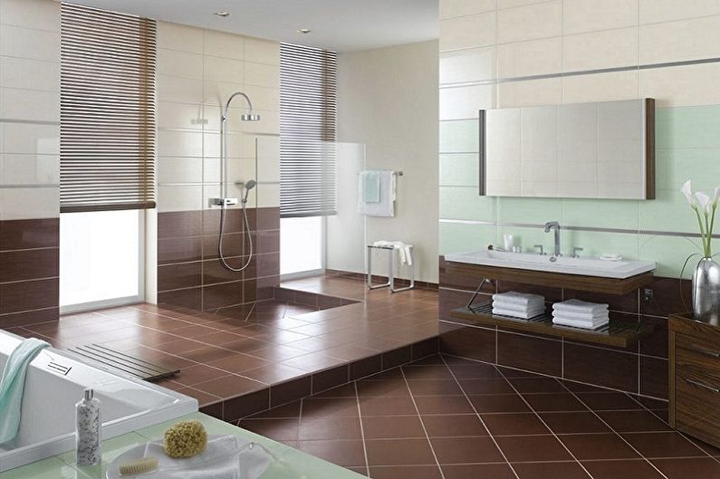 Tipos de piso para o banheiro - Azulejo sem esmalte