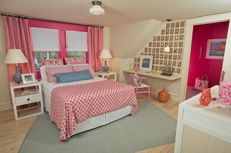 Розова детска стая - снимка за интериорен дизайн