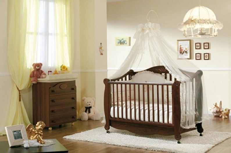 Kā izvēlēties gultiņu jaundzimušajiem - Materiāli