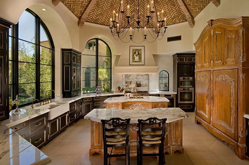 Bucătărie în stil oriental - fotografie de design interior