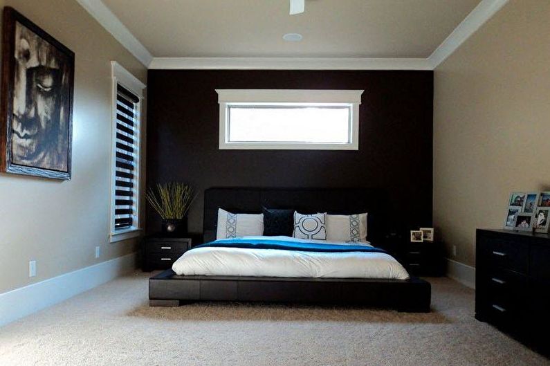 Japanese-style bedroom - interior design photo