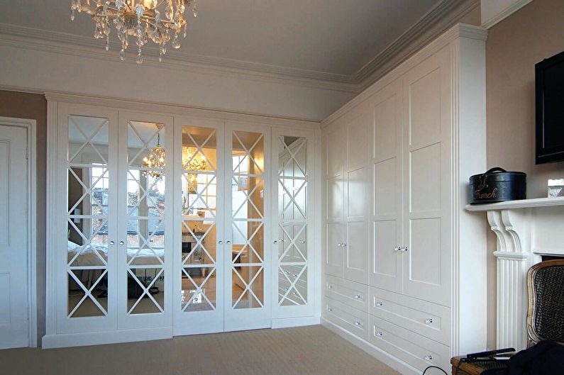 Design of glass interior doors - French doors