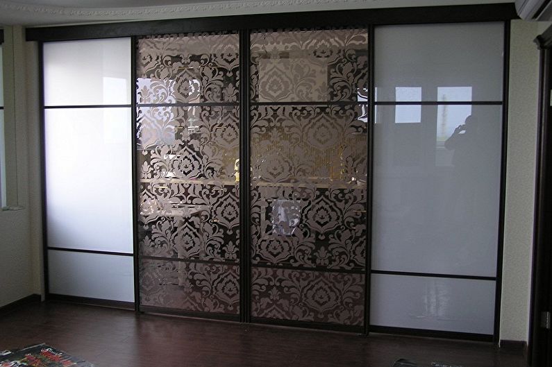 Interior sliding doors - photo