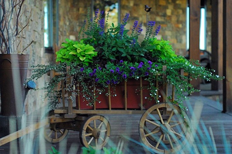 Pot bunga DIY: 100 idea foto