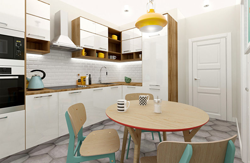 Progetto di design di un piccolo appartamento, 40 m2 - foto 4