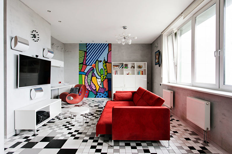 Stue interiørdesign - Foto