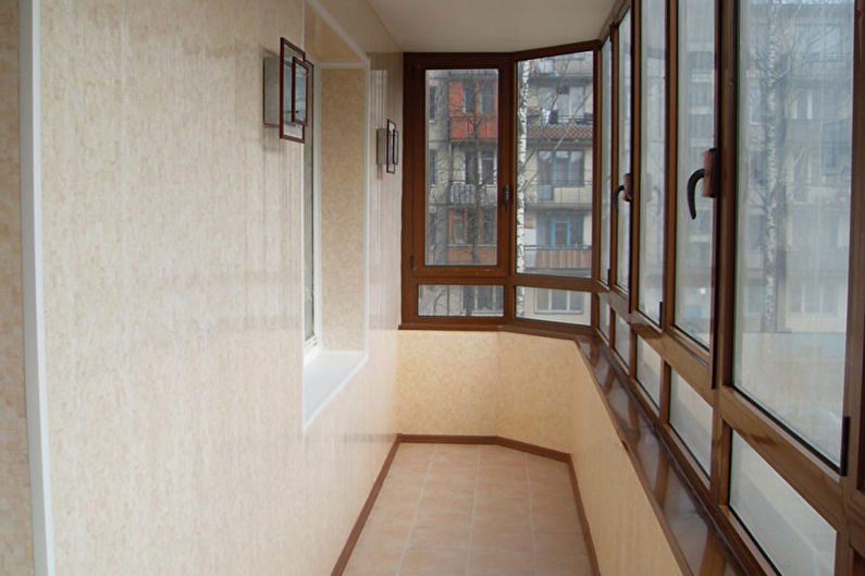 Projektowanie balkonów / loggii - wykończenie podłogi