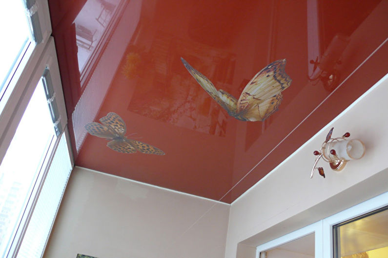 Σχεδιασμός Μπαλκόνι / Λότζια - Φινίρισμα οροφής