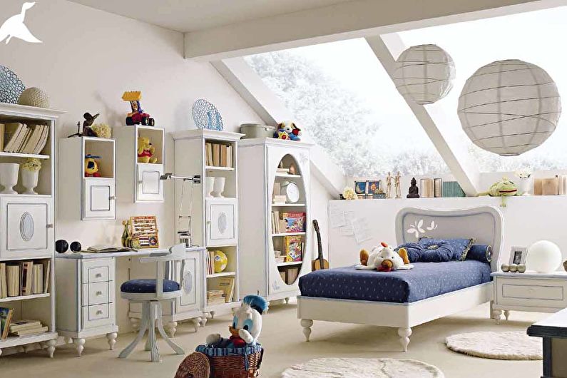 Design de cameră pentru copii - mobilier