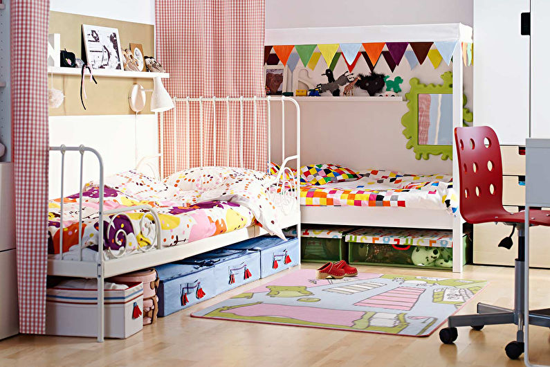 Design interior al unei camere pentru copii - fotografie