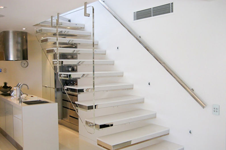 Стълби към втория етаж