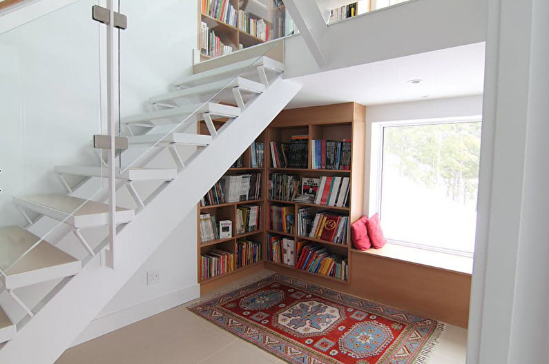 Diseño de escaleras al segundo piso - foto