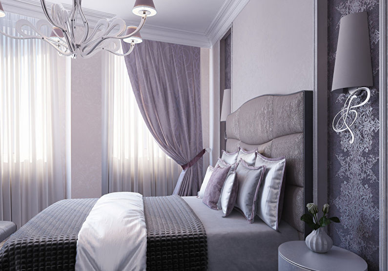 Lila Rhapsody: Art Deco Bedroom - larawan 2