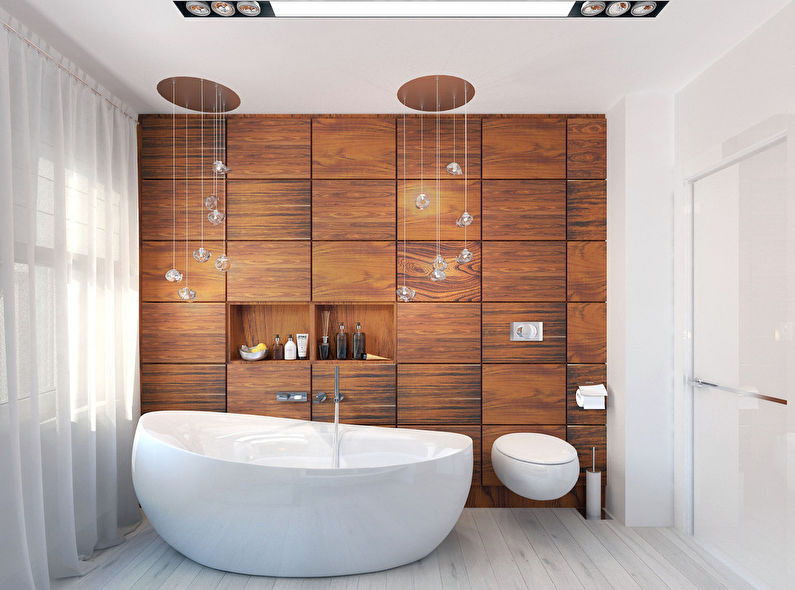 Banheiro “Calor da madeira natural” - foto 1