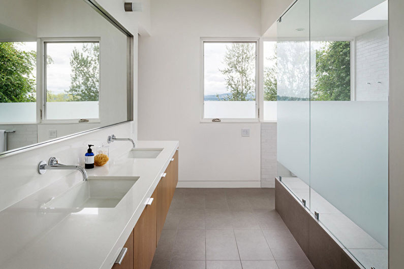 Fürdőszoba bútorok modern stílusban