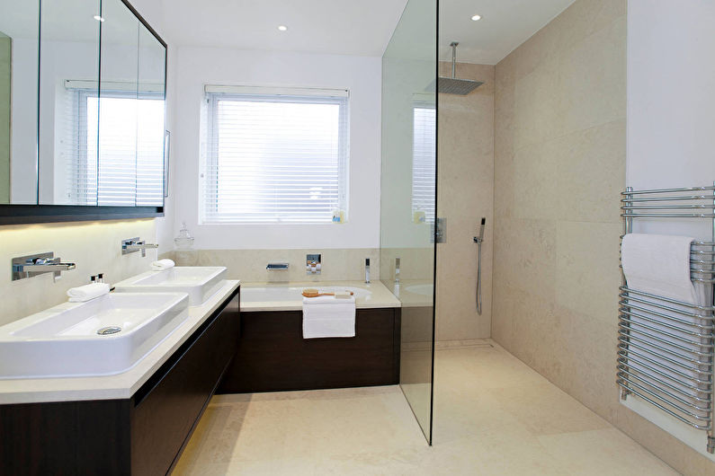 Concevoir une salle de bain dans un style moderne - Plomberie