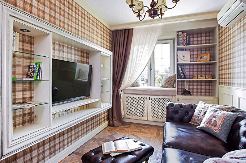 Design interiéru obývacího pokoje (75+ fotografií)