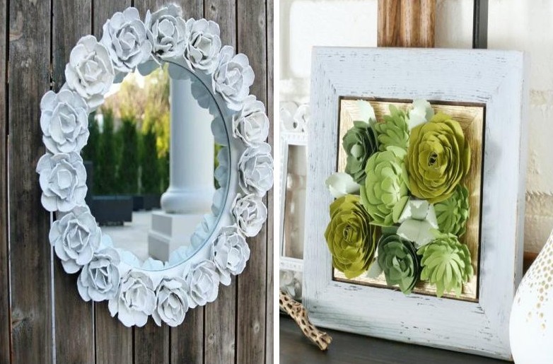 DIY Paper Rose - Photo Frame or Picture