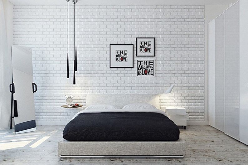 Decorative brick for interior decoration - photo