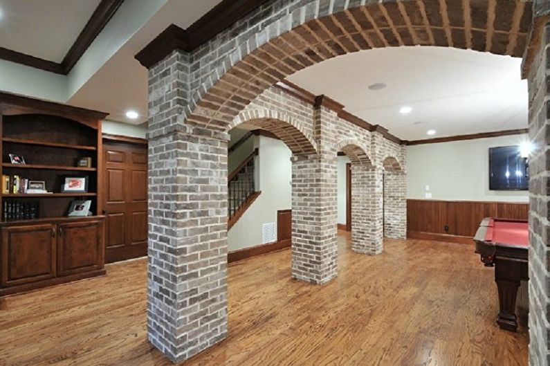 Decorative brick for interior decoration - photo