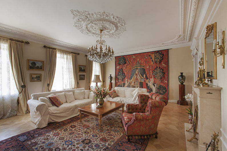 Design av en lägenhet i St Petersburg