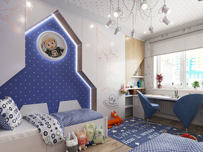 Rocket: Children's Room for Two Boys - photo 3