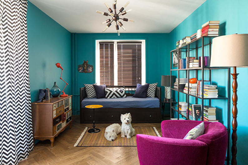Combinazioni di colori per pavimento, parete, soffitto e mobili - Combinazioni di contrasto