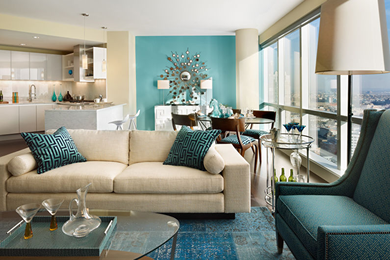 Комбинације боја за подове, зидове, таванице и намештај - Хладне и топле комбинације