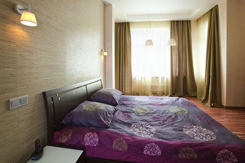 Bambustapet i sovrummet - Interiördesign