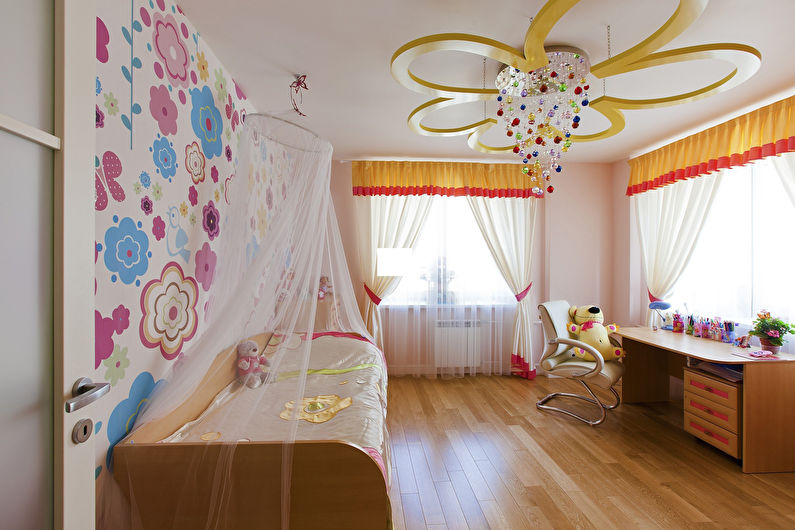 Stretch stropy v detskej izbe - foto