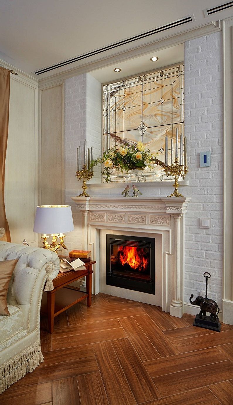 Navrhnite obývaciu izbu v klasickom štýle - dekor a textil