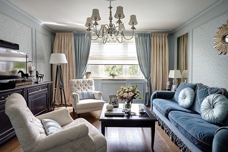 Piccolo soggiorno in stile classico - Interior Design
