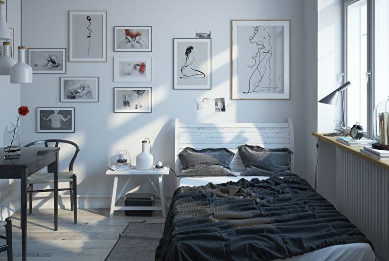 Detská izba v škandinávskom štýle fotografia - interiérový dizajn