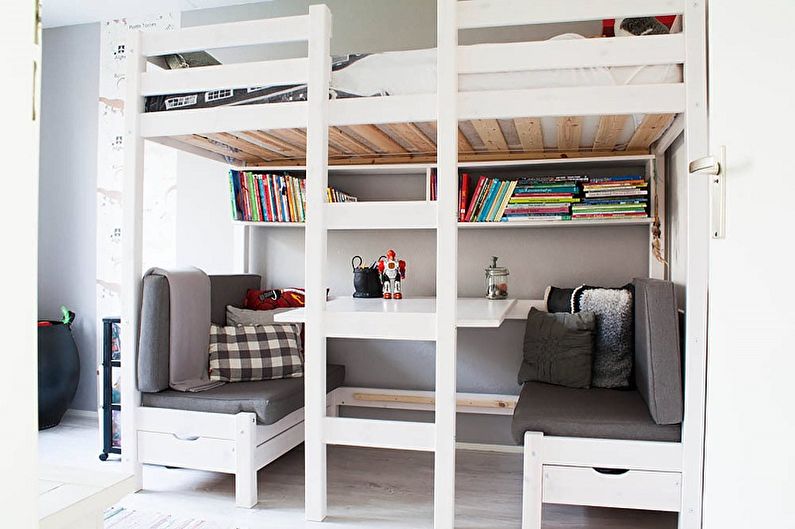 Cameră pentru copii în stilul scandinav foto - Design interior