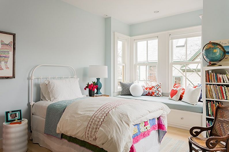 Detská izba v škandinávskom štýle fotografia - interiérový dizajn