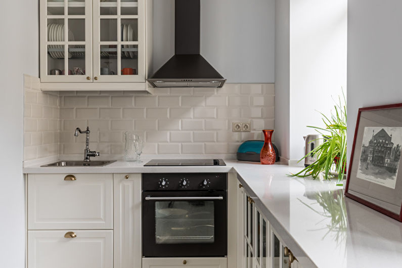 Kjøkken 7 kvm i skandinavisk stil - Interiørdesign