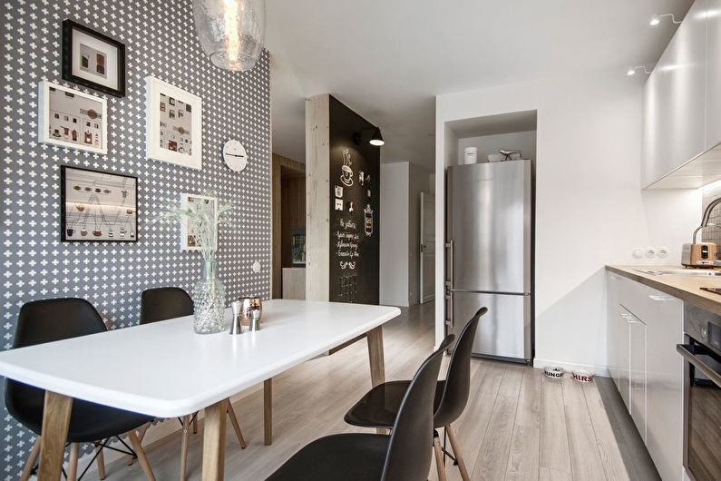 Dizajn kuhinje 7 m² - završna obrada poda