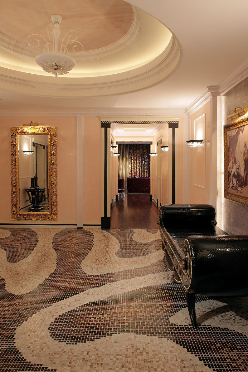 The apartment is in the neoclassical style, 200 sq.m. - photo 10