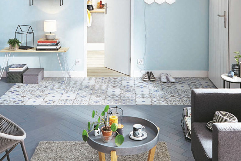 Design obývacího pokoje 15 m² - Pastelové odstíny